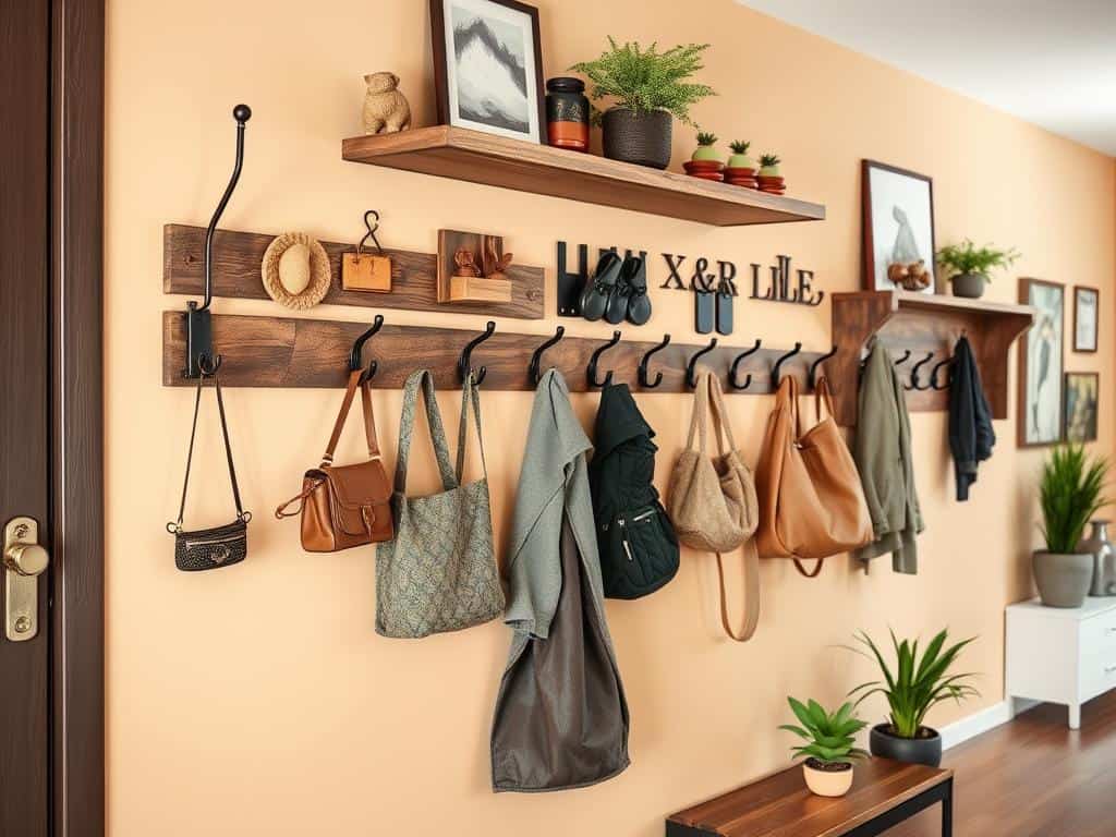 wall hooks for entryway decor