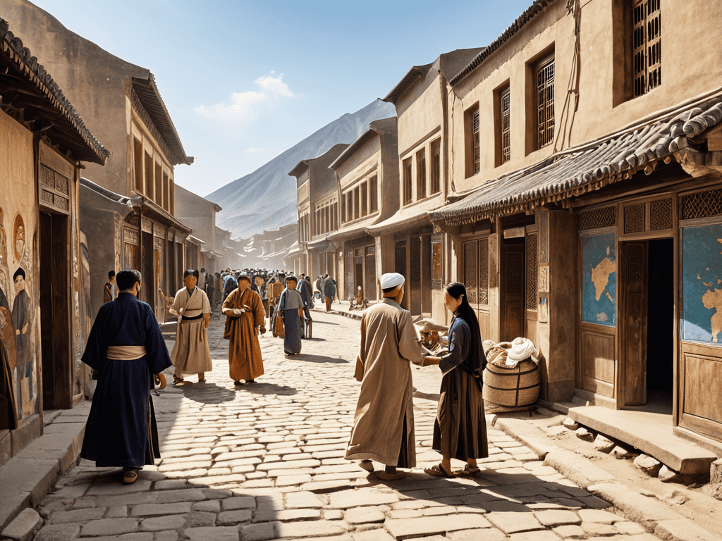 Unveiling Silk Road Secrets ancient map
