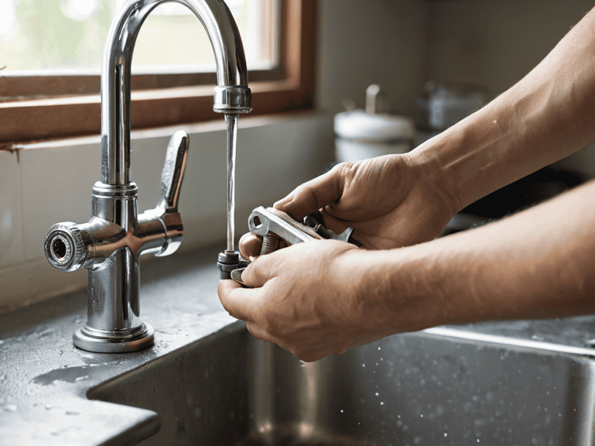a guide to replacing a leaky faucet
