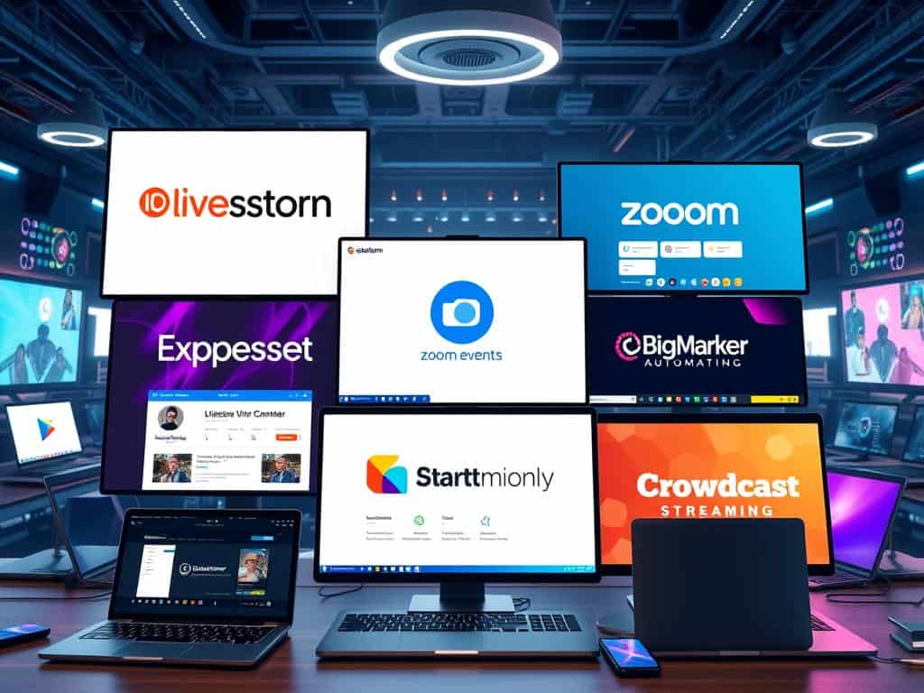 Livestorm, Zoom Events, BigMarker Automation, Crowdcast Streaming, Best Webinar Tools