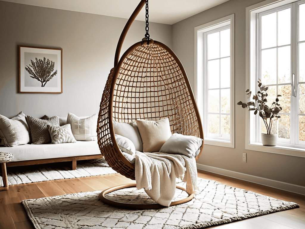 Enchanting Hanging Chair Installation