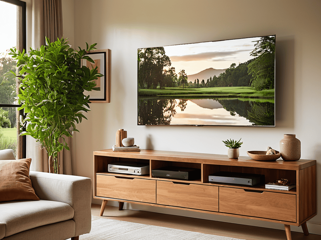 Black Rectangle: 5 Genius Ways to Hide Your Tv When It's Not on 4 Hiding TV Beyond the Screen