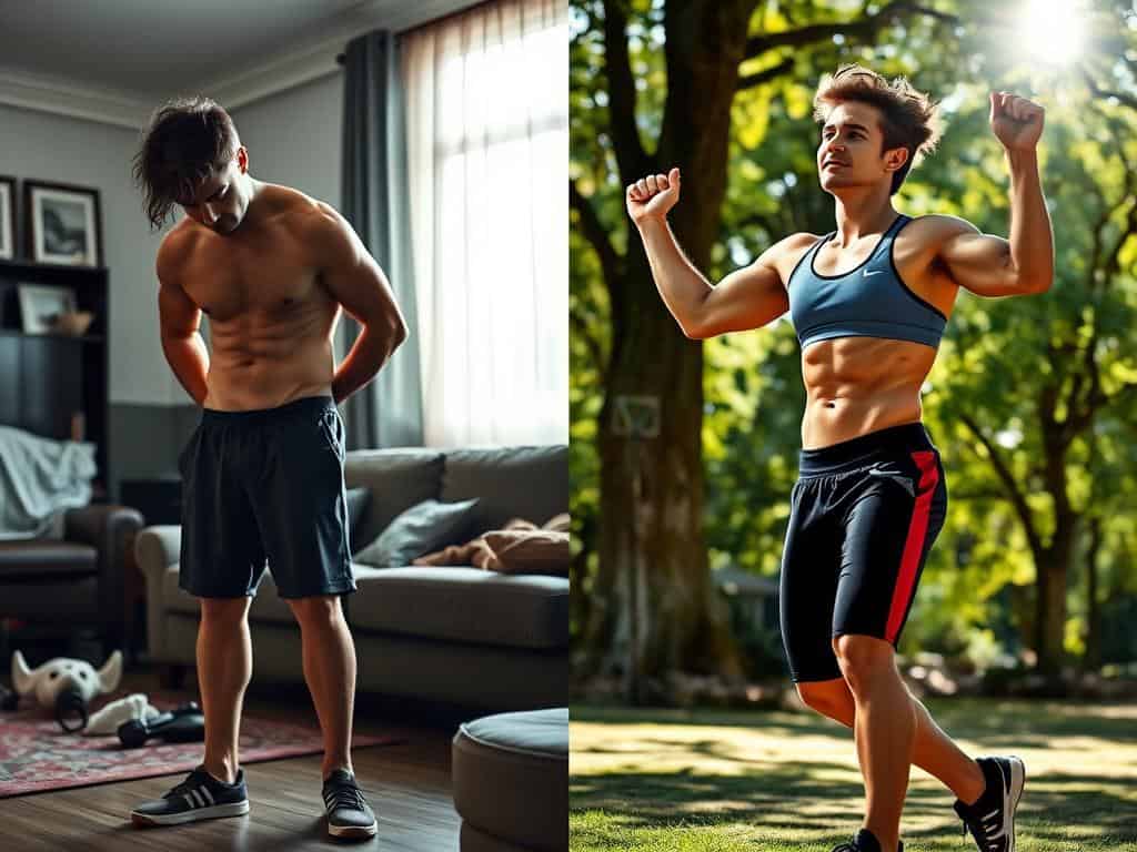 Fitness transformation journey