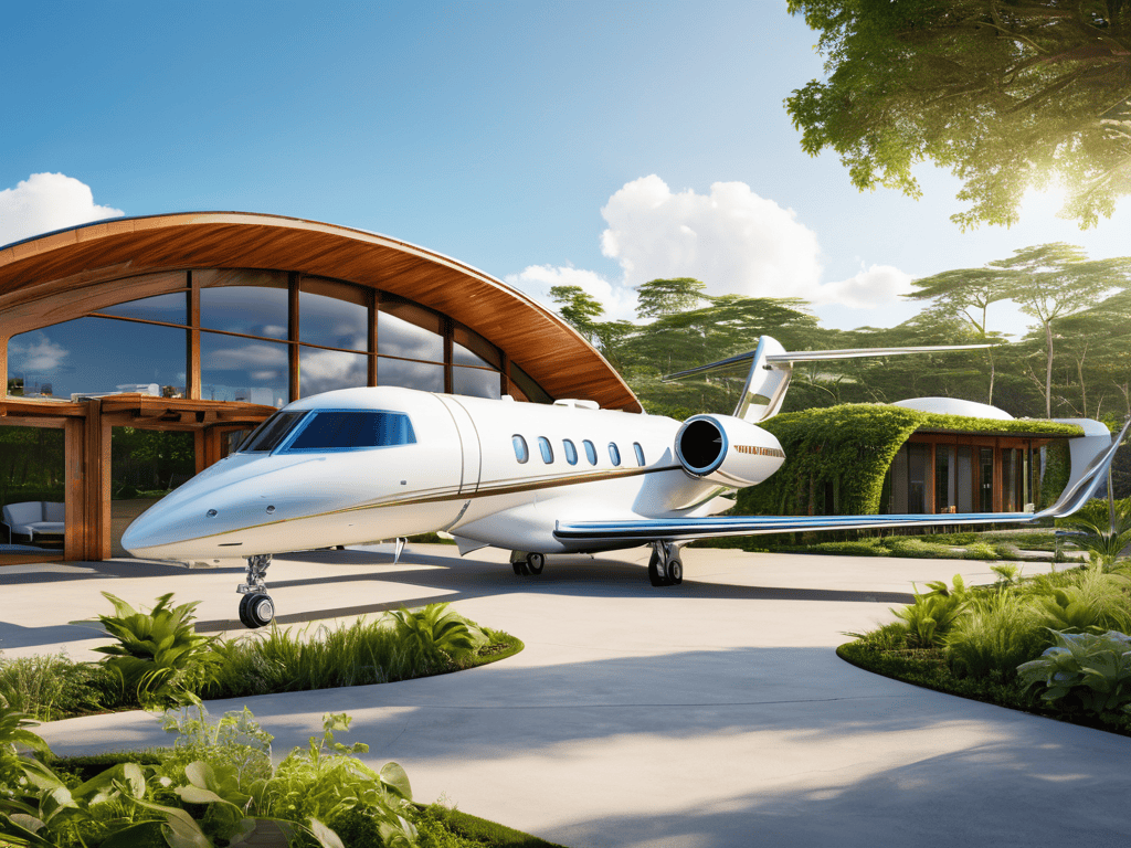 Embracing Low Carbon Luxury private aviation