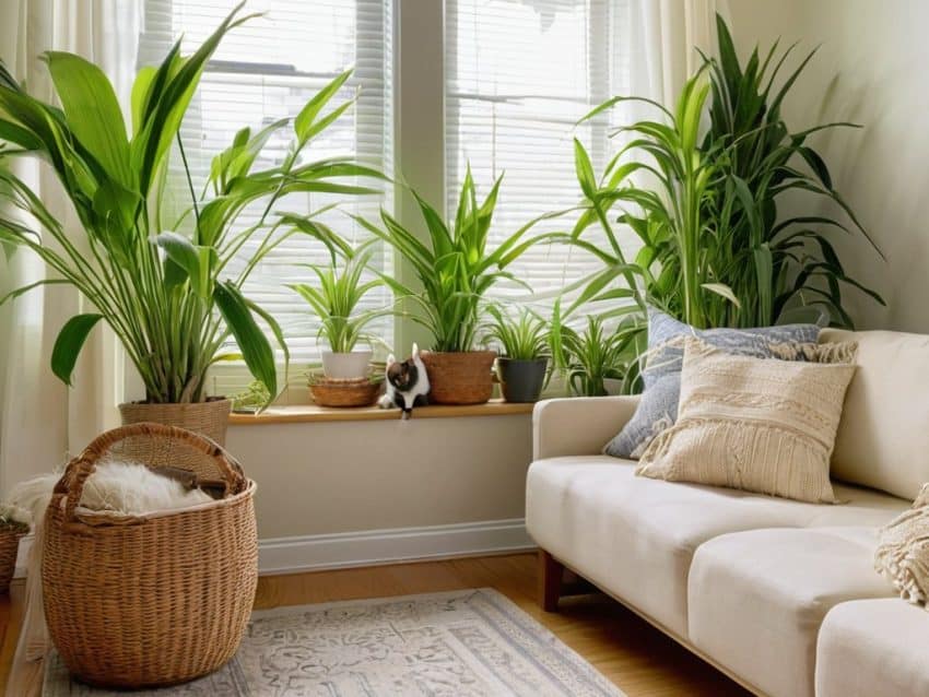 Choosing right indoor plants for pets