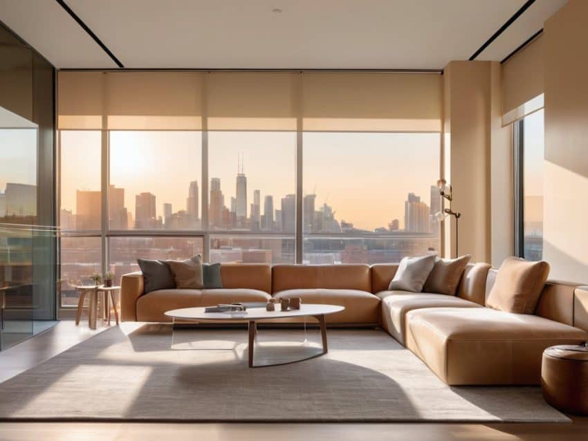 Smart glass windows for privacy