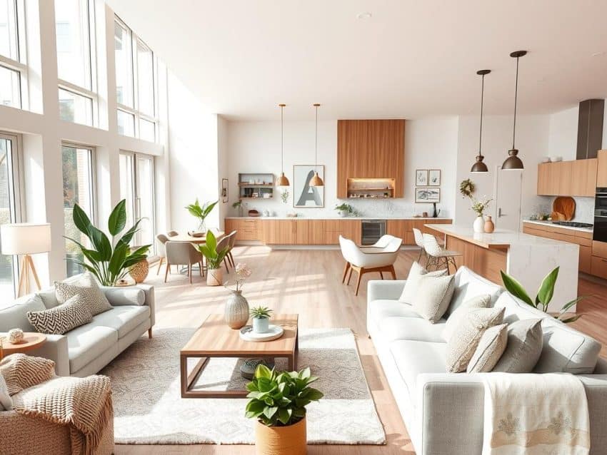 Open Floor Plan Decor
