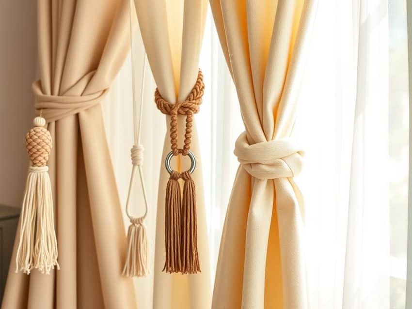 Curtain Tieback Ideas