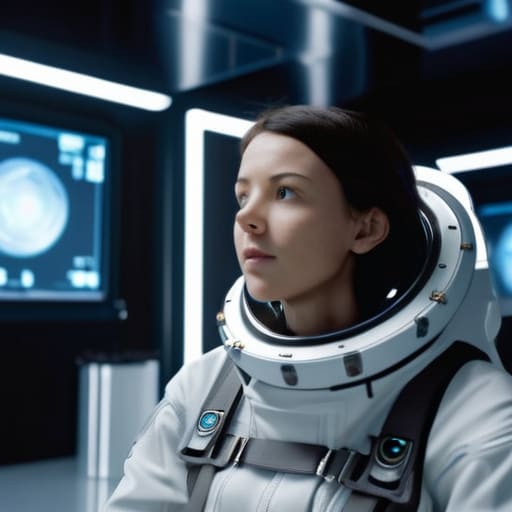 Ergonomic Micro-Gravity Simulation device in use.