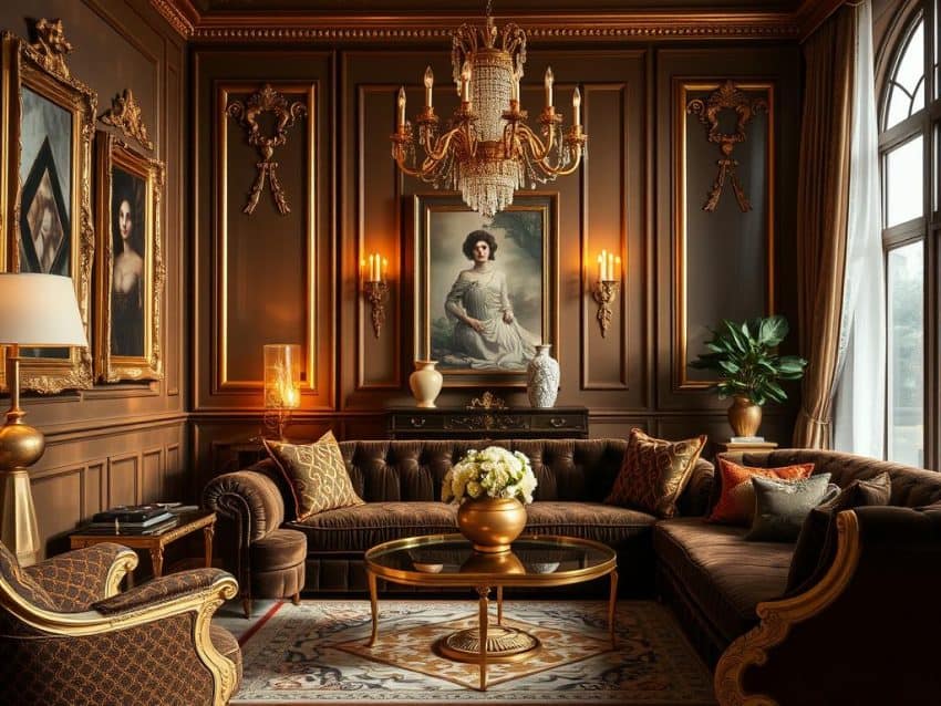 Gold Accents Decor