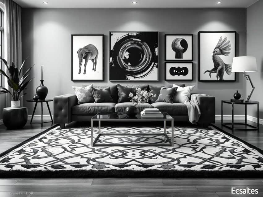 Black & White Decor