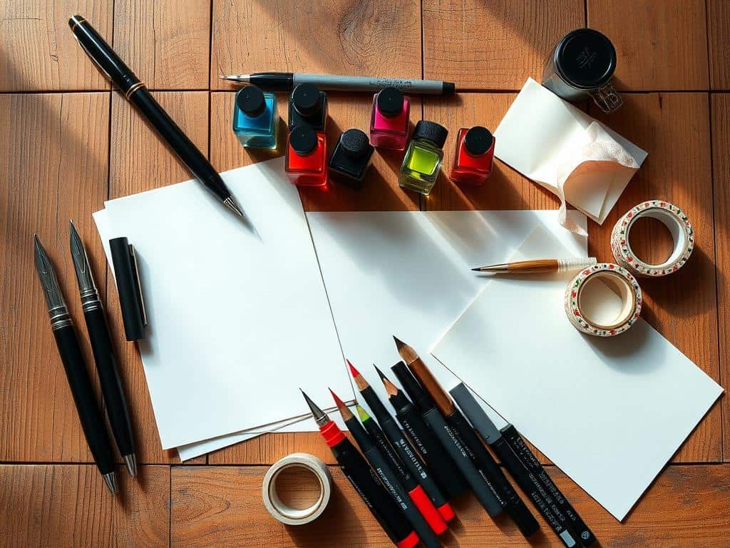 Essential Calligraphy Supplies