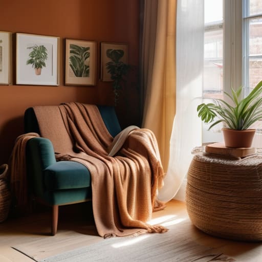 Making a rented flat feel permanent.